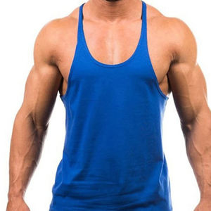 Camisetas sin mangas transpirables para gimnasio, camisetas deportivas para entrenamiento, chalecos atléticos de fitness con logo frontal - Product Image 1