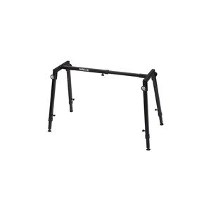 QUIK LOK - WS/421, Soporte para teclado/mezclador de alta resistencia, Altura ajustable 65-96 Cm, pliegues planos, Expandible, 8Kg, Negro - Product Image 6