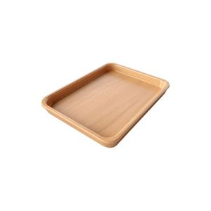 Bandeja de Servicio de Bambú Natural Personalizada con Asas de 15x10 Pulgadas, Plato Decorativo Ligero para Desayuno en la Cama o Mesa de Centro - Product Image 1