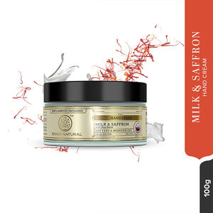 Khadi Crème Mains Naturelle Lait & Safran-Avec Sheabutter-100 g - Product Image 2