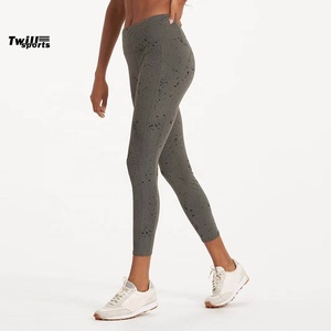 Leggings Deportivos TWILL SPORTS 2026 para Mujer, Cintura Alta, Efecto Push-Up, Transpirables, para Yoga y Ejercicio, de Algodón/Fibra de Bambú, Sin Costuras, para Todas las Temporadas - Product Image 1