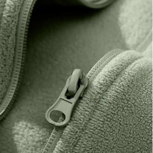 Winter <b>Pullover</b> <b>Mens</b> Hooded Cotton Fleece Jacket | Heavyweight Olive Green Coat | Casual Outdoor Wear | Quick-Dry Breathable - Product Image 3