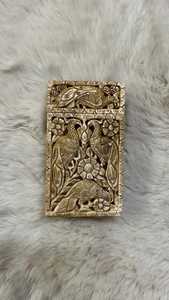 Caja de naipes tallada a mano hecha a medida en hueso de Búfalo, ideal para reventa, suministros para naipes, tiendas - Product Image 6