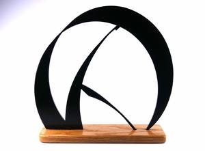 Gabinete de TV de escritorio para sala de estar, decoración nórdica para el hogar, decoración final, escultura, mesa, accesorios de decoración, mesa de oficina en casa - Product Image 2