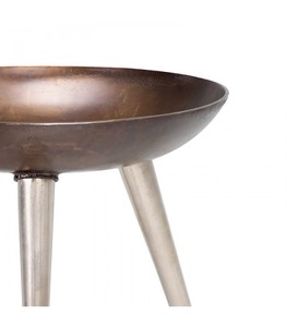 Table basse en métal fournie en usine Table basse pieds en argent sur mesure Table pliante multifonction pour salon et chambre à coucher - Product Image 2