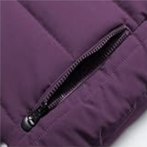 Custom Sleeveless Canvas Windproof Jacket Bubble Zipper Closure Logo Thick Winter Stand Collar <b>Lightweight</b> Puffer Jacket for <b>Men</b> - Product Image 4