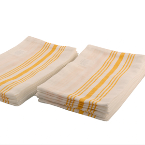 Serviette bistro 100% coton à séchage rapide durable vert olive tissé pour un usage domestique - Product Image 1