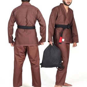 Haute qualité Premium hommes brésilien Jiu Jitsu BJJ Gi ensembles confortable respirant séchage rapide 100% coton toutes les compétences Arts martiaux - Product Image 6