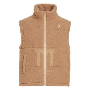 Nouvelle Collection 2026 – Gilet matelassé Teddy basique pour homme, couleur unie, style streetwear décontracté, col montant, coupe-vent, écologique, fermeture avant - Product Image 1