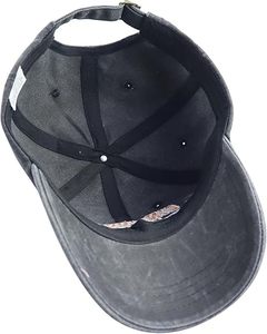 Gorra de Béisbol Personalizada de Alta Calidad con Efecto Desgastado, Bordado 3D, Gorra Deportiva - Product Image 5
