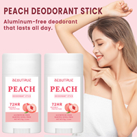 Déodorant Solide Pêche en Gros – Crème Anti-Odeur Sous les Bras, Anti-Transpirant Longue Durée, Parfum Frais et Doux
