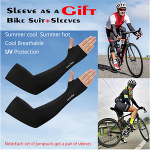 Uniforme de Ciclismo de manga corta para hombre de excelente calidad, ropa deportiva de ciclismo ajustable, traje de Ciclismo de diseño personalizado con estampado Digital 3D - Product Image 5