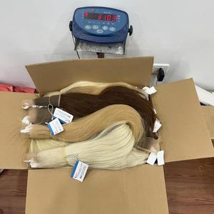 Extensión de cabello de lujo superior, cabello vietnamita liso Natural, cierre de color, encaje Frontal humano para extensiones de cabello, pelucas - Product Image 3