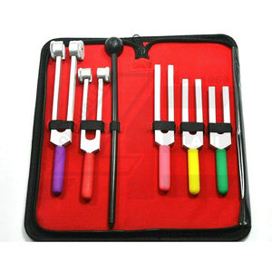 ชุดส้อมเสียงวินิจฉัยระดับมืออาชีพ 6 ชิ้น ทำจากสแตนเลส พร้อมค้อนซิลิโคนกันลื่นแบบมีสีระบุ รุ่น 2026 ขายดี - Product Image 3