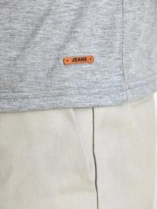 Wholesale 100% Cotton T-<b>Shirt</b> Blank Customized Design Oversized Streetwear for <b>Men</b> High Quality <b>Denim</b> Fabric - Product Image 5