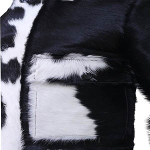 Chaqueta de cuero de vaca personalizada Unisex de alta calidad Servicio OEM/ODM Cantidad a granel Chaqueta de cuero de vaca para hombres - Product Image 6