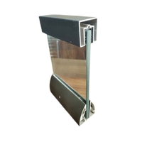 Profils de garde-corps carrés en alliage d'aluminium série 6000, services de découpe/soudage, tolérance de 1 %, décorations T3-T8, 8-14 jours