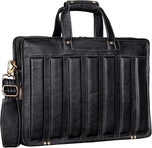 <span class=keywords><strong>2025</strong></span> nóng bán Chất lượng cao người đàn ông của kinh doanh da máy tính xách tay Cặp Vai Messenger Túi cho văn phòng đơn giản và sang trọng cái nhìn - Product Image 4