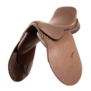 Selle de polo anglais imprimée de logo personnalisé de haute qualité meilleur matériau selles de course de chevaux en cuir personnalisées en gros - Product Image 6