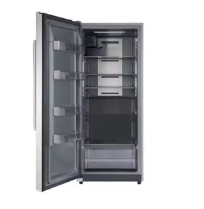 NUEVO Congelador Vertical de Acero Inoxidable de 32 Pulgadas con Congelación Rápida, Máquina de Hielo Digital Automática con Kit FFD1738 para Uso en Hoteles y Exteriores - Product Image 1