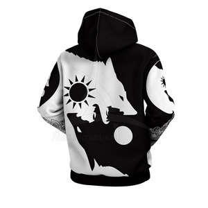 Sudadera con Capucha Sublimada de Alta Calidad, Hecha a Medida, 100% Algodón Ecológico, Cómoda, Transpirable, para Hombre, 350g - Product Image 4