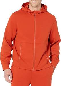 Servicios ODM, Sudadera con Capucha Blanca de Algodón 100% para Hombre, Estilo Urbano, con Ribete Negro, Diseño Personalizado, Sudadera de Felpa de Algodón para Hombre - Product Image 6