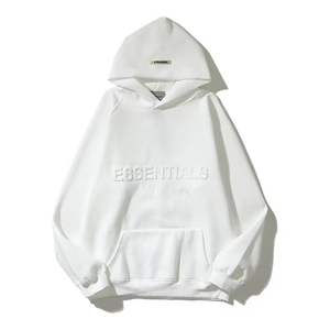 Sweat-shirts d'hiver basiques personnalisables avec LOGO – Hoodie pull oversize pour homme, couleur unie, grandes tailles, 480 g/m², brodé, 100 % coton molletonné - Product Image 4