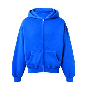 Whole sale Custom Wholesale <b>Zip</b> <b>up</b> Streetwear Zipper Double <b>Zip</b> Polar <b>Fleece</b> Heavy Weight <b>Hoodie</b> Men Hoodies - Product Image 1