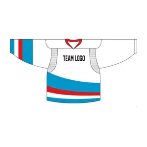 Maillot de hockey sur glace imprimé par sublimation Maillot de hockey sur glace personnalisé pour les jeunes - Product Image 3