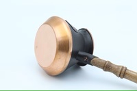 Cafetière en cuivre turc arménie Jezve manche en bois cafetière à la main cafetière turque