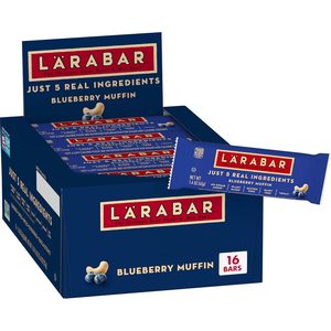 Barres de fruits et de noix Larabar Blueberry Muffin, sans gluten et végétaliennes, 16 unités, 25,6 oz - Product Image 1