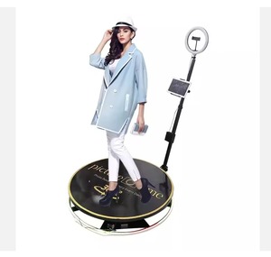 Nouvelle borne photo 360° avec caméra |   Photomaton interactif rotatif en alliage d'aluminium pour événements en libre-service - Product Image 3