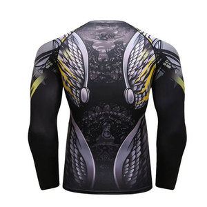 Uniforme Transpirable de Manga Corta con Logotipo Personalizado, Protección UV, Ligero, para Adultos, Venta al Por Mayor, OEM, Rashguard de BJJ - Product Image 6