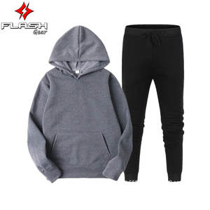 Ensemble de sport à capuche pour hommes pour le printemps et l'automne: pantalon pull coupe ample en polaire confortable - Product Image 5
