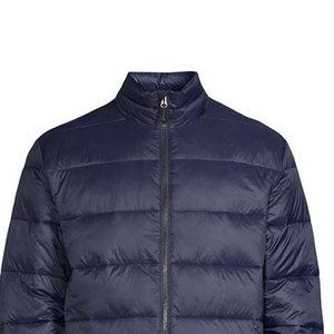 OEM Veste d'hiver à capuche en polyester personnalisée de haute qualité pour hommes Nouvelle arrivée Veste à bulles rembourrée style street fermeture éclair - Product Image 3
