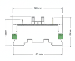 WITTELB WIN-RG Puerta de Enlace IoT 4G 4DI 4DO 4AI E/S Integrada Modbus RTU RS485 12V/24V 10A Plástico ABS de Grado Industrial - Product Image 6
