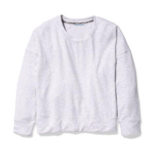 2024 <b>Fleece</b> Oversized <b>Tops</b> <b>Women</b> Pullover Wholesale Cropped Custom Sweatshirts For <b>Women's</b> - Product Image 5