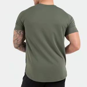 เสื้อยืดกีฬาฤดูร้อนผู้ชายแบบกำหนดเอง เนื้อผ้านุ่ม น้ำหนักเบา ราคาสมเหตุสมผล ผ้าฝ้าย 100% เสื้อยืดพิมพ์ลาย - Product Image 2