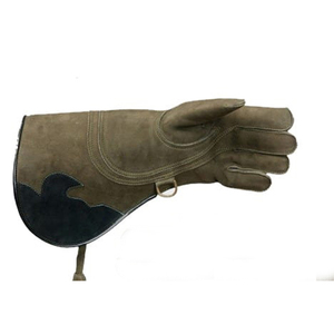 Gants de fauconnerie durables et respirants en cuir camouflage pour la chasse aux oiseaux, équipement pour faucons et hiboux - Product Image 2