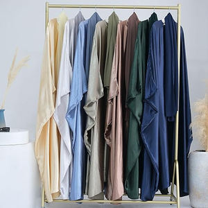 Nouveau gros décontracté sangle dames été villégiature porter des vêtements femmes robes décontractées Khimar respirant Thobe col en V 2025 - Product Image 5