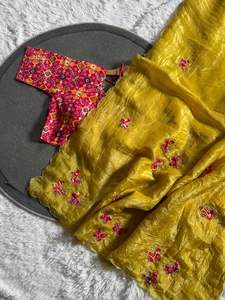 มาพร้อมกับงานทำด้วยมือ Patola ผีเสื้อผีเสื้อที่อุดมไปด้วยผ้าไหม - Product Image 5