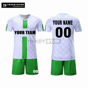Ensemble de maillots de football personnalisés par sublimation pour équipe, club, tenue de match, kit de football personnalisé, vêtements d'entraînement - Product Image 1