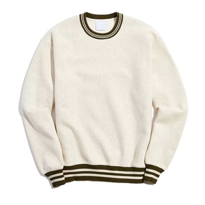 Sweat-shirt à col rond en coton pour hommes de haute qualité sweat à capuche mode surdimensionné brodé avec logo personnalisé en gros pour la saison d'hiver - Product Image 1