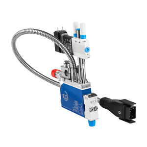 เครื่องติดกาวร้อนแบบกึ่งอัตโนมัติ รุ่นทดแทน Nordson Applicator MiniBlue สำหรับบรรจุภัณฑ์เครื่องดื่ม กล่องกระดาษ หมายเลขอะไหล่ 8517901 - Product Image 2