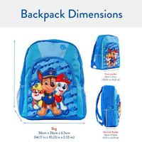 Sac à dos Chase Rubble Marshall Boys Patrol, sac d'école confortable pour enfants, fabriqué en polyester Oxford, utilisation en extérieur, imperméable