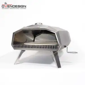 Best Price 16 Inch Garden Spraying Type Gas Type Manually Rotatewood Fired Pizza Oven For Outdoor