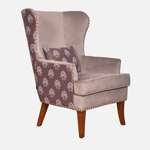 Orlan Contemporary Fabric <b>Wing</b> <b>Chair</b> <b>for</b> Living Room - Product Image 4