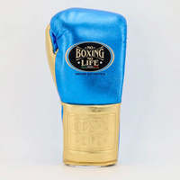 Gants de boxe professionnels en cuir de vachette de qualité supérieure, sans boxe, pas de vie, rembourrage épais à 4 couches, respirant, évacuant l'humidité