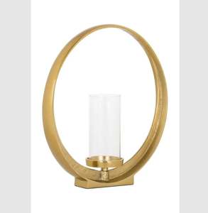 Bougeoir luxueux en métal doré de meilleure qualité Vente en gros de chandelier de table d'hôtel de restaurant de mariage à domicile Produit fait à la main - Product Image 5