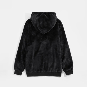 Fabricant de sweats à capuche en gros, tissu en fourrure 320GSM, broderie, sweats unisexes colorés, sweats à capuche pour hommes et femmes - Product Image 2